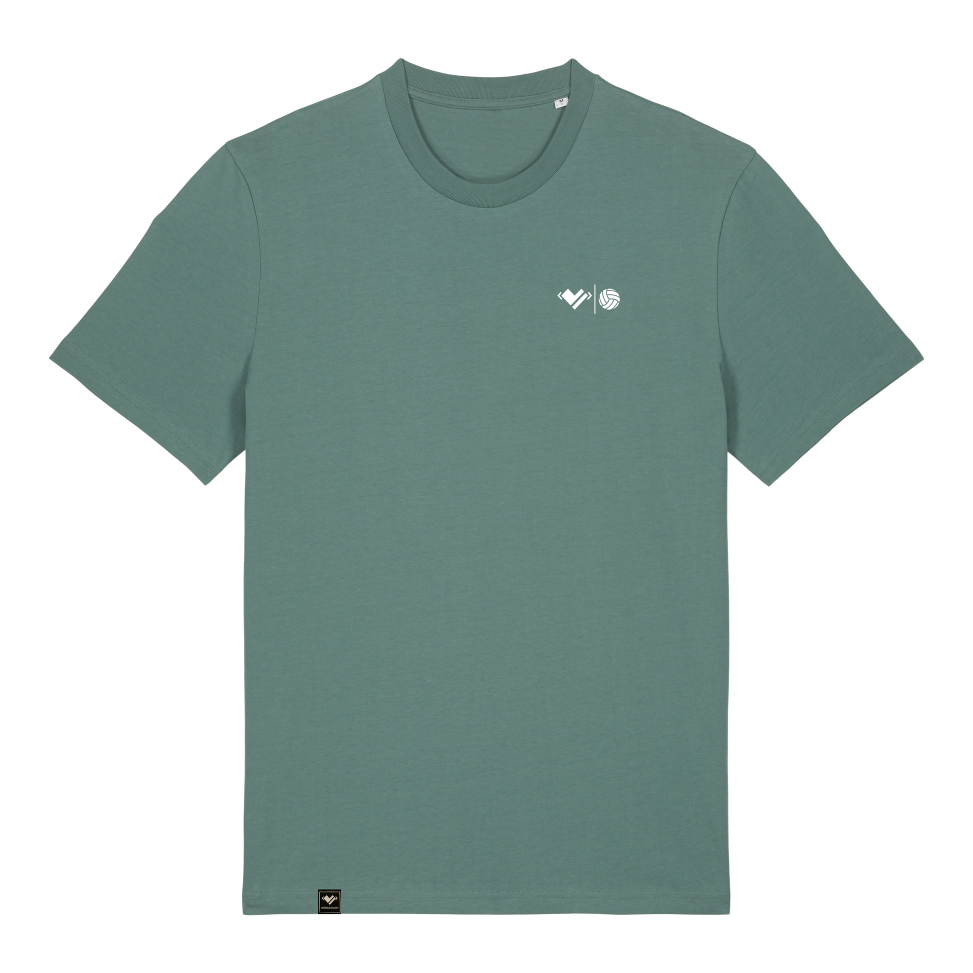 athletic heart Volleyball. Volleyballliebe Volleyballshirt mit Herz Volleyball oder Sportlerherz Volleyball zum Ausdruck der Volleyballliebe.